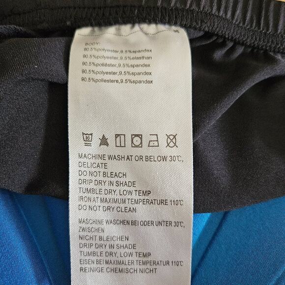 Baleaf Men's Padded Bicycle Shorts Compression 3-D Underlayer Black 3XL - Picture 6 of 6